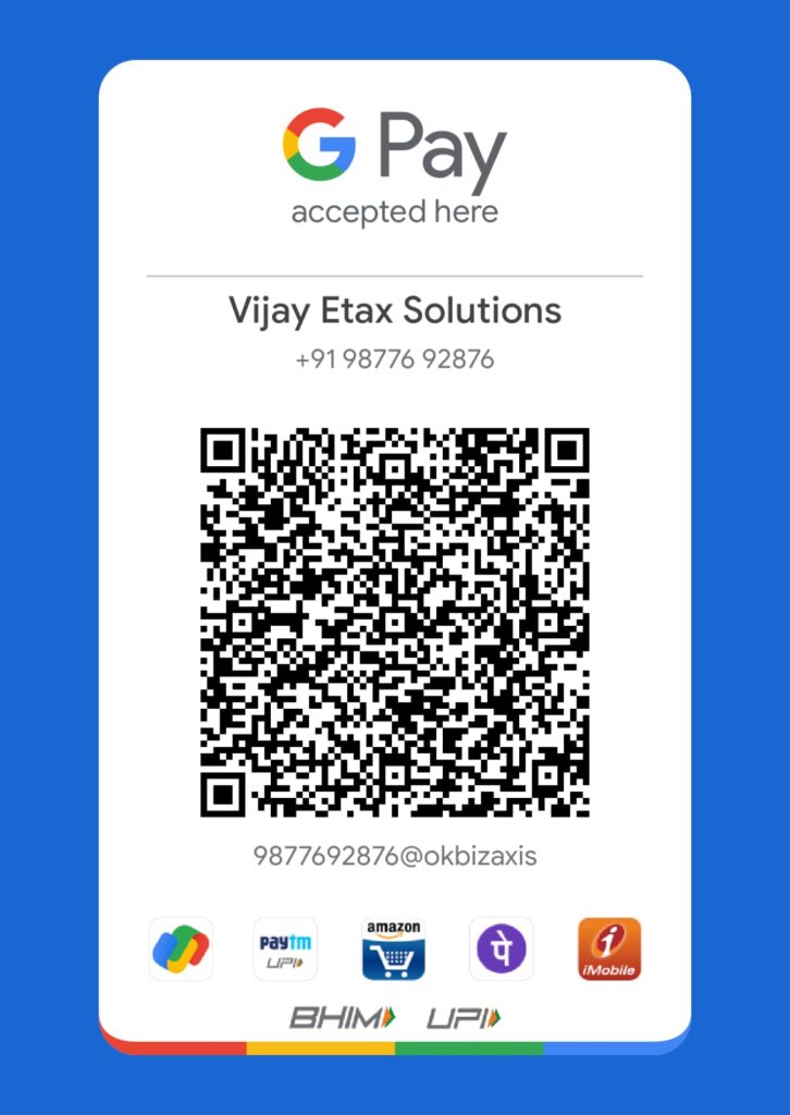 Vijay Etax Solutions QR Code